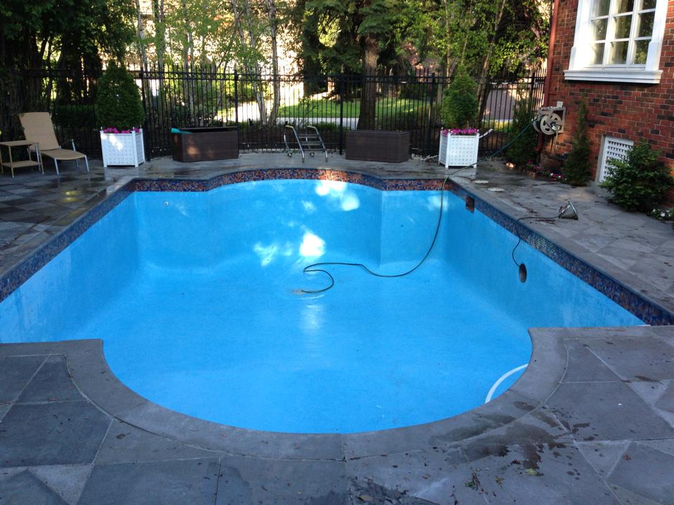 acid wash gunite pool